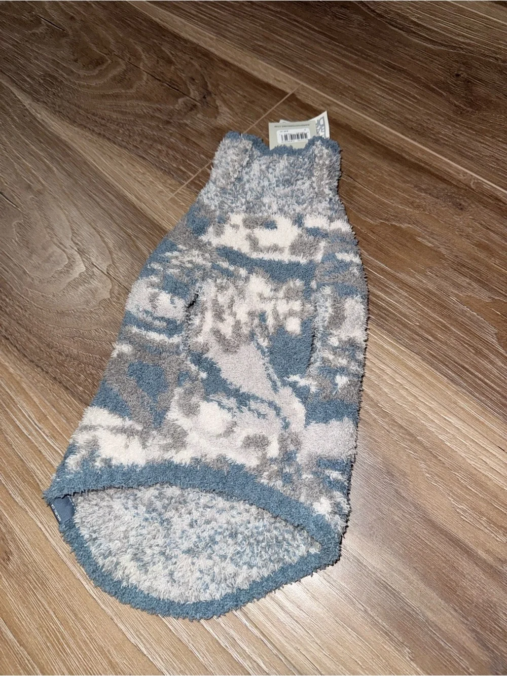 NWT plush dog sweater - small